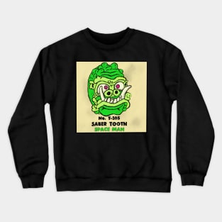 Sabertooth Spaceman Crewneck Sweatshirt